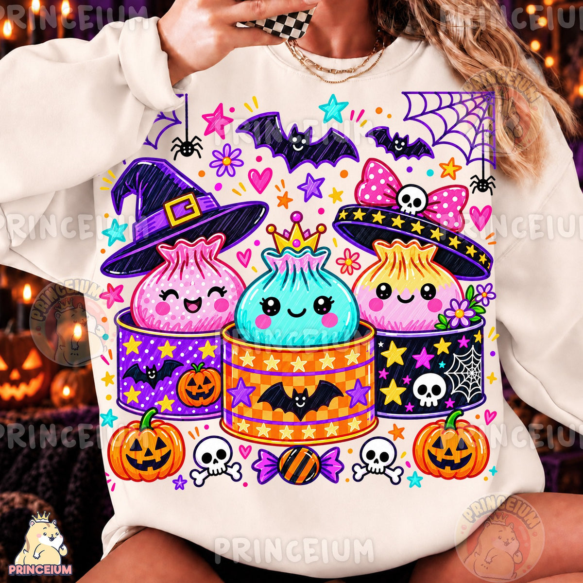 Spooky Dumpling Friends
