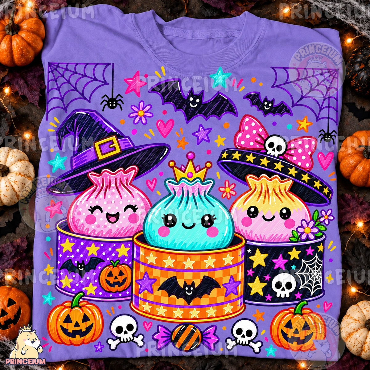 Spooky Dumpling Friends