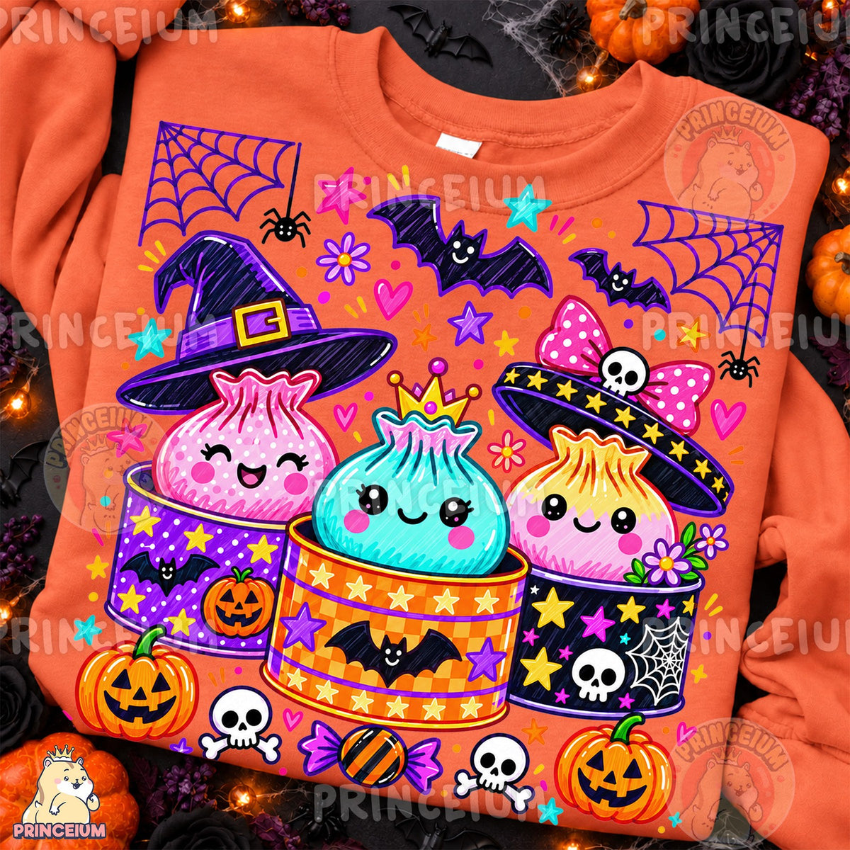 Spooky Dumpling Friends