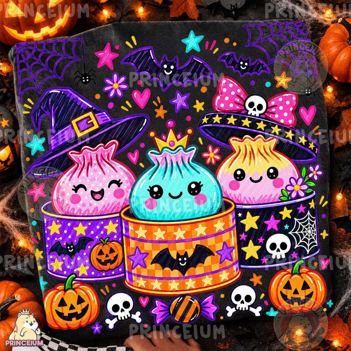 Spooky Dumpling Friends