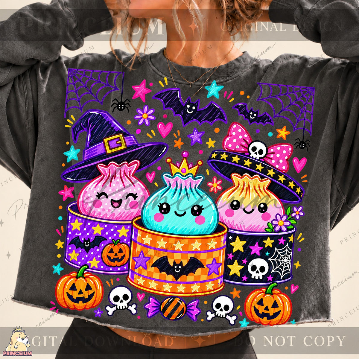 Spooky Dumpling Friends