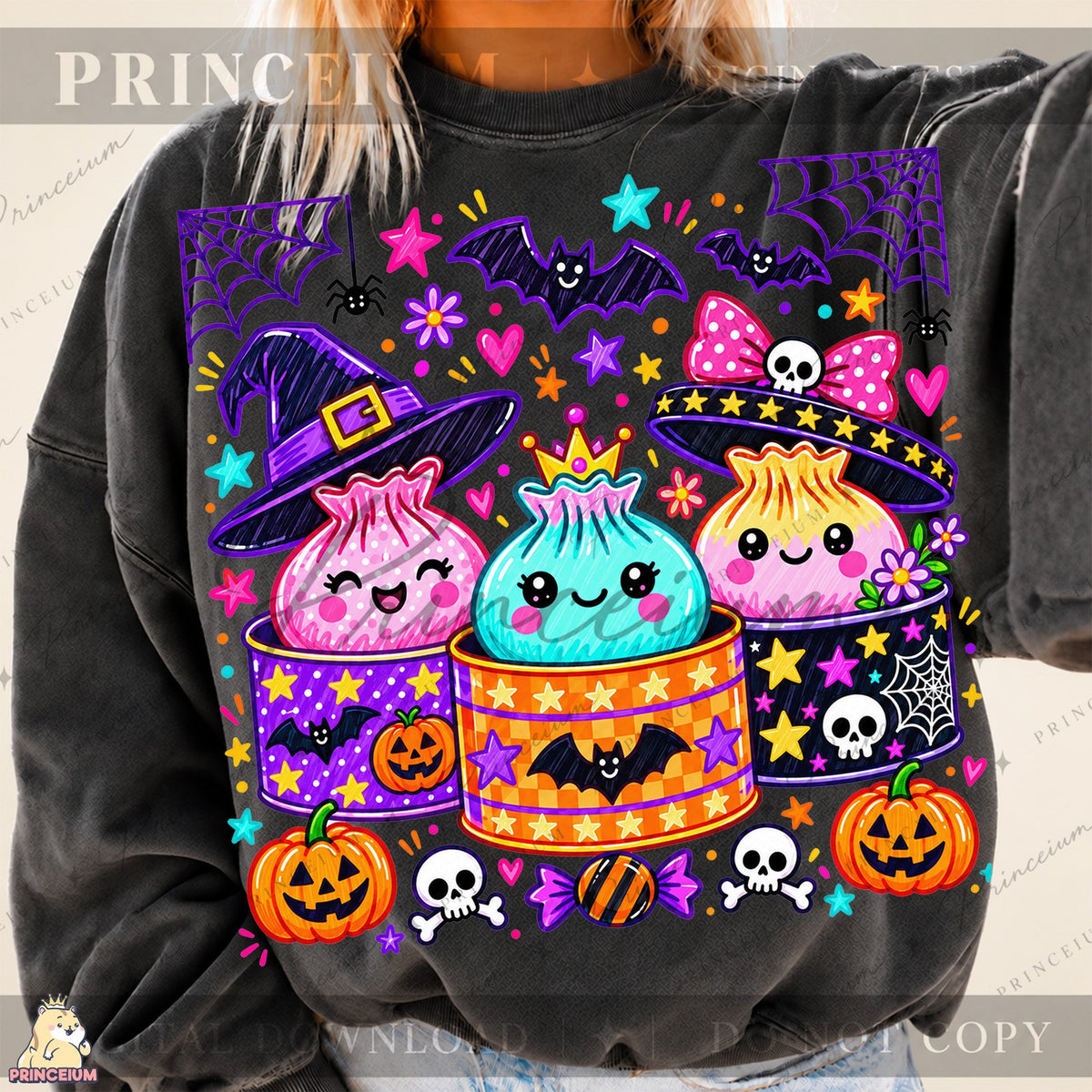 Spooky Dumpling Friends