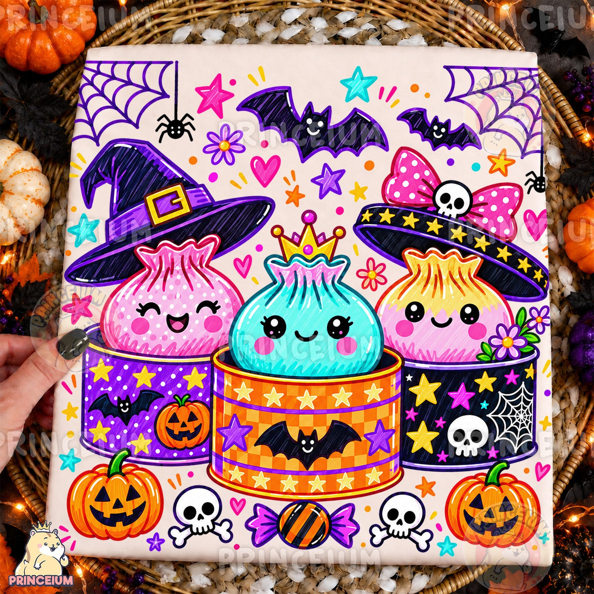 Spooky Dumpling Friends