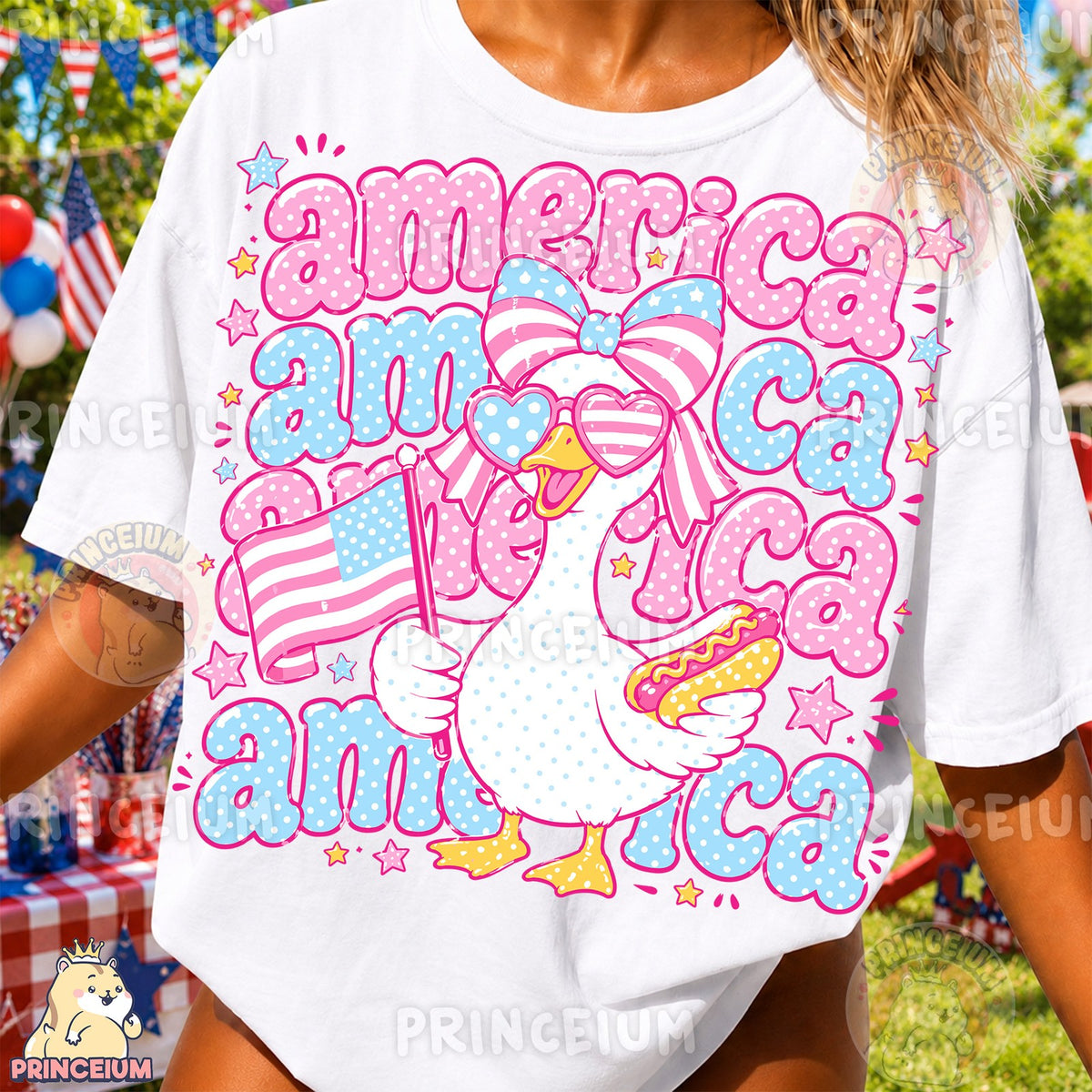 Preppy America Goose