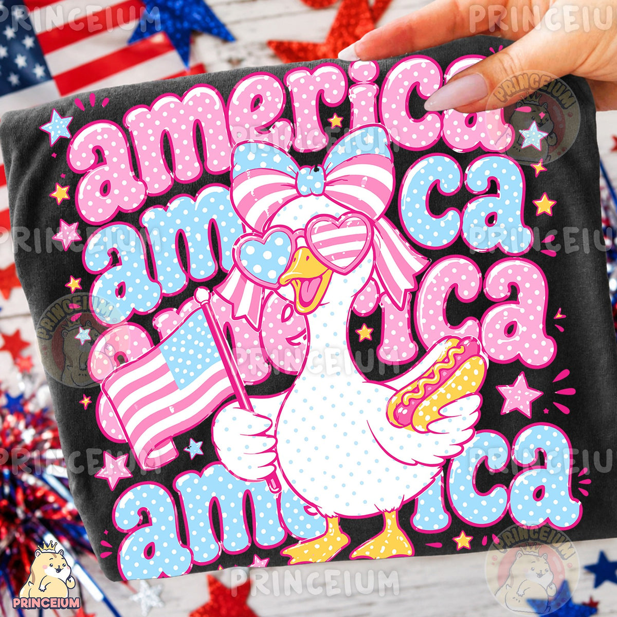 Preppy America Goose