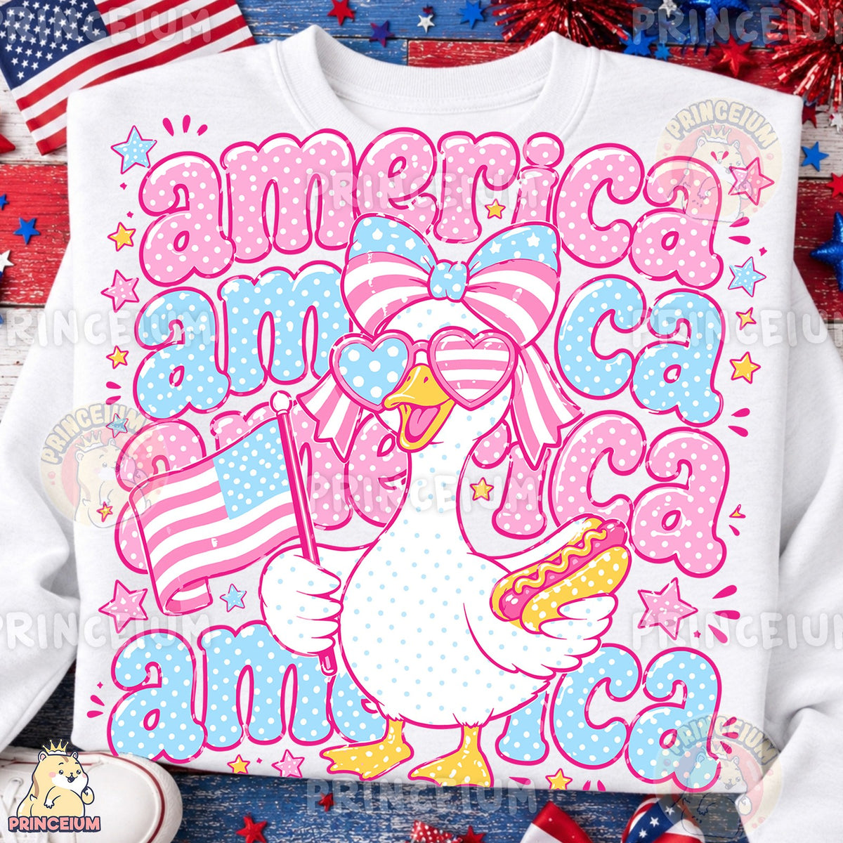 Preppy America Goose