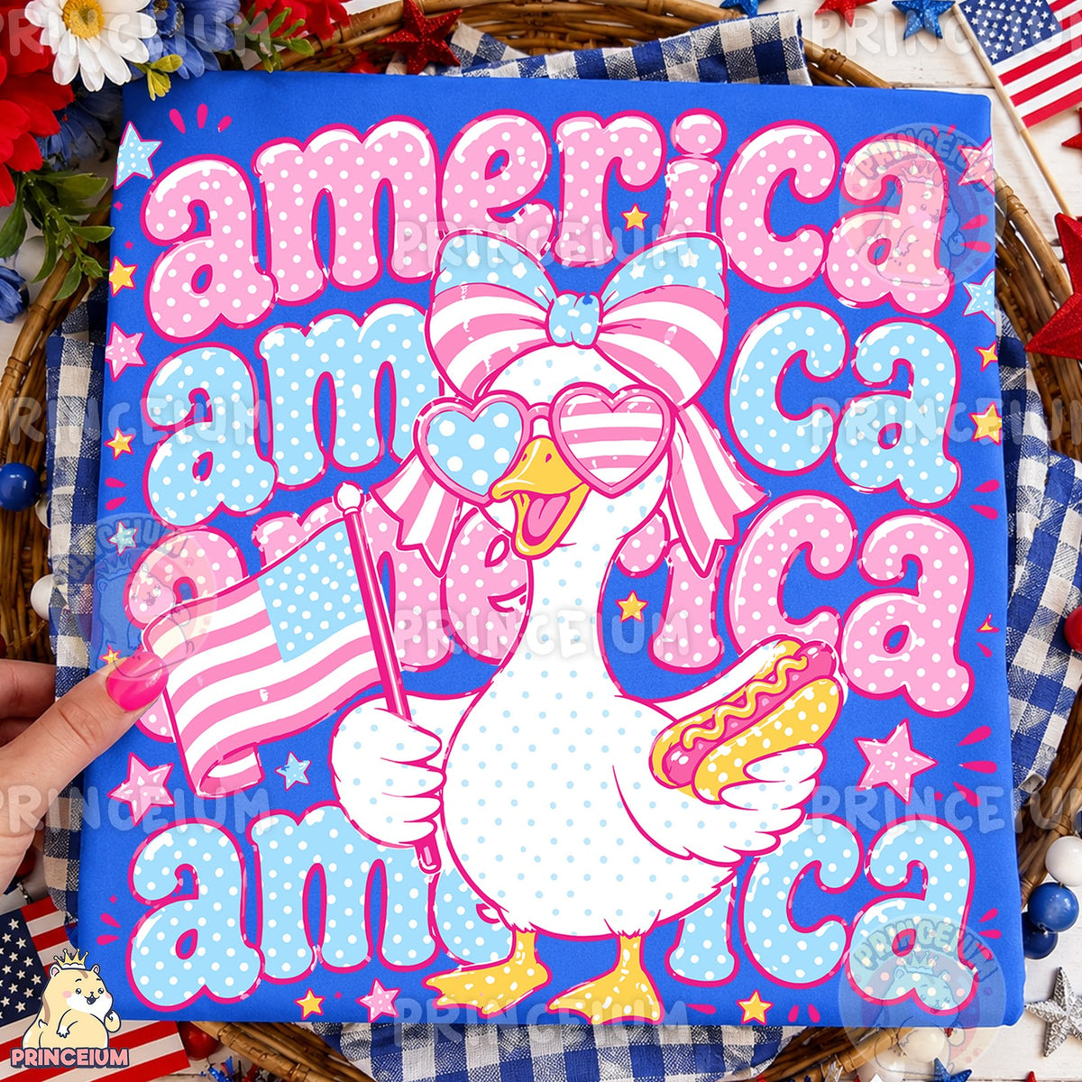 Preppy America Goose