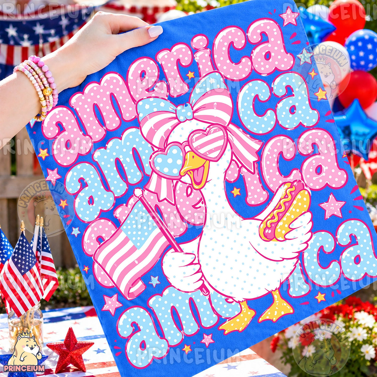 Preppy America Goose