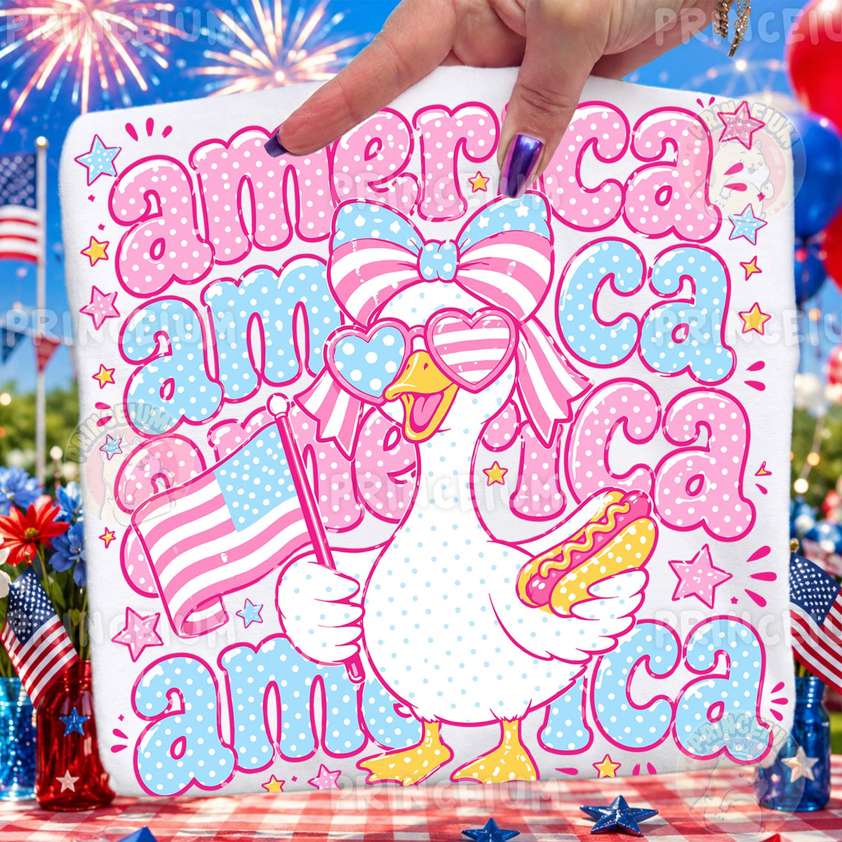 Preppy America Goose