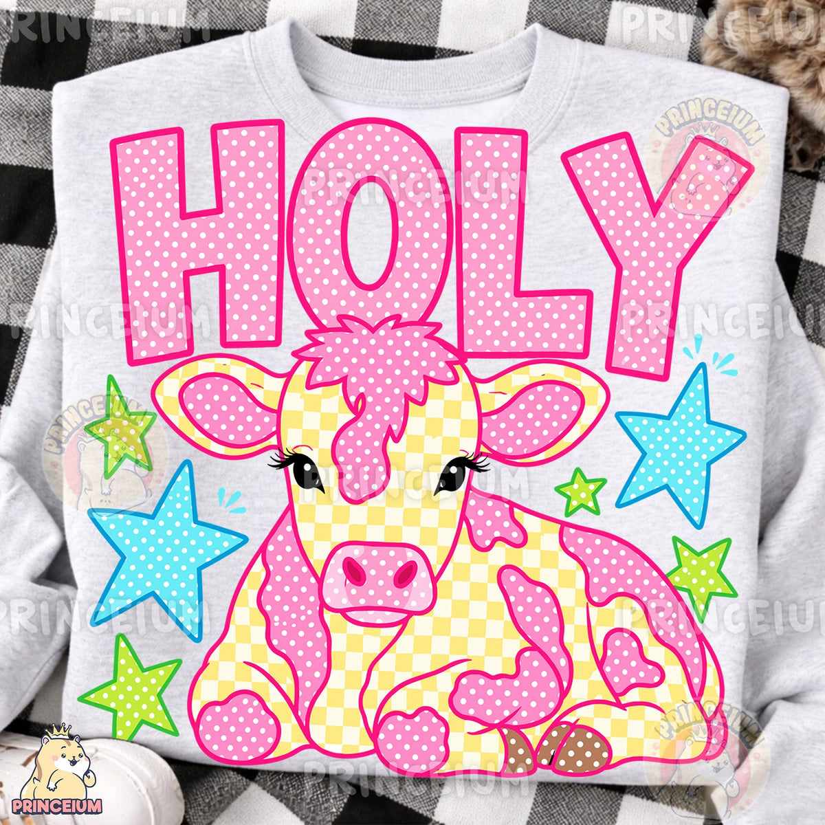 Holy Cow Checkered Cow