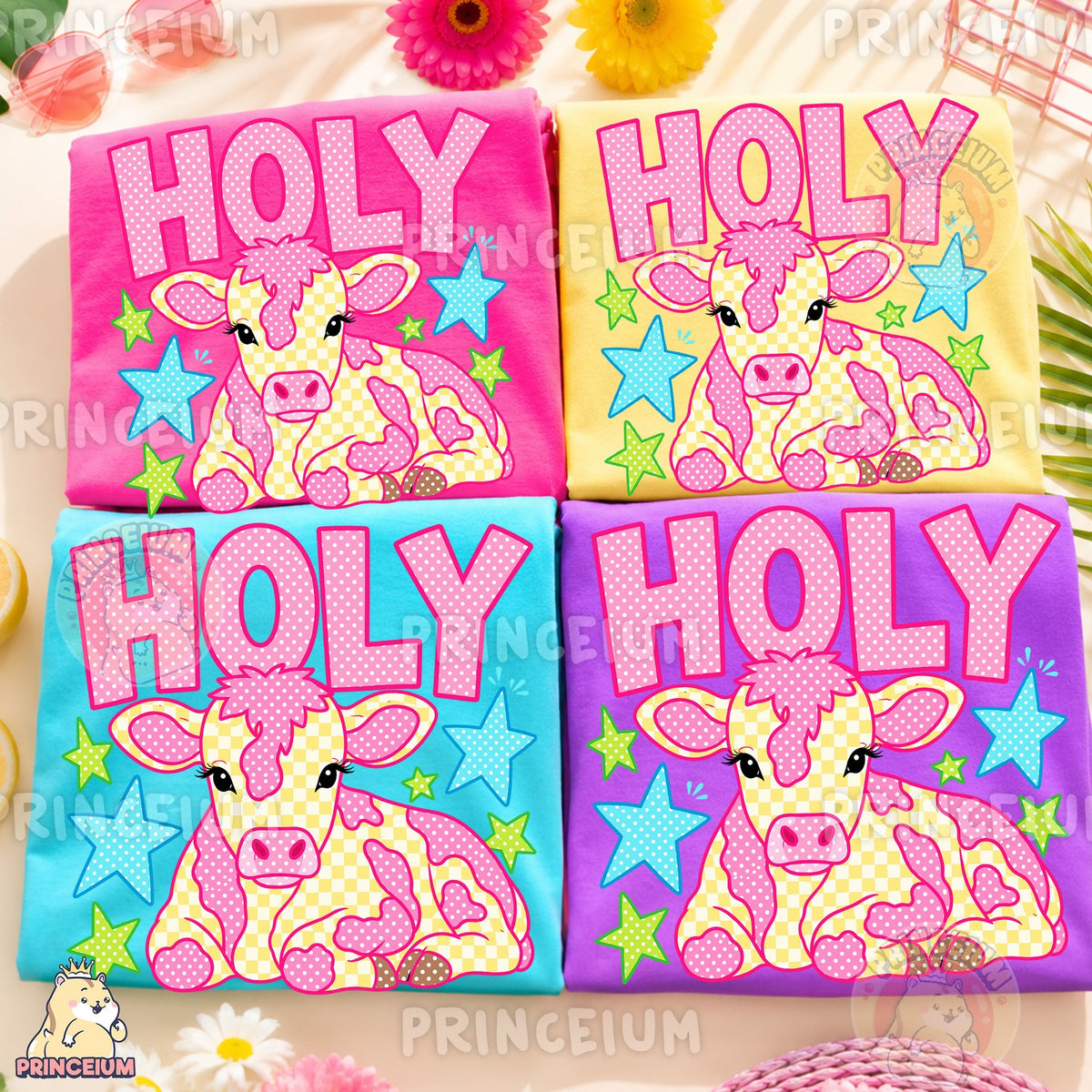 Holy Cow Checkered Cow