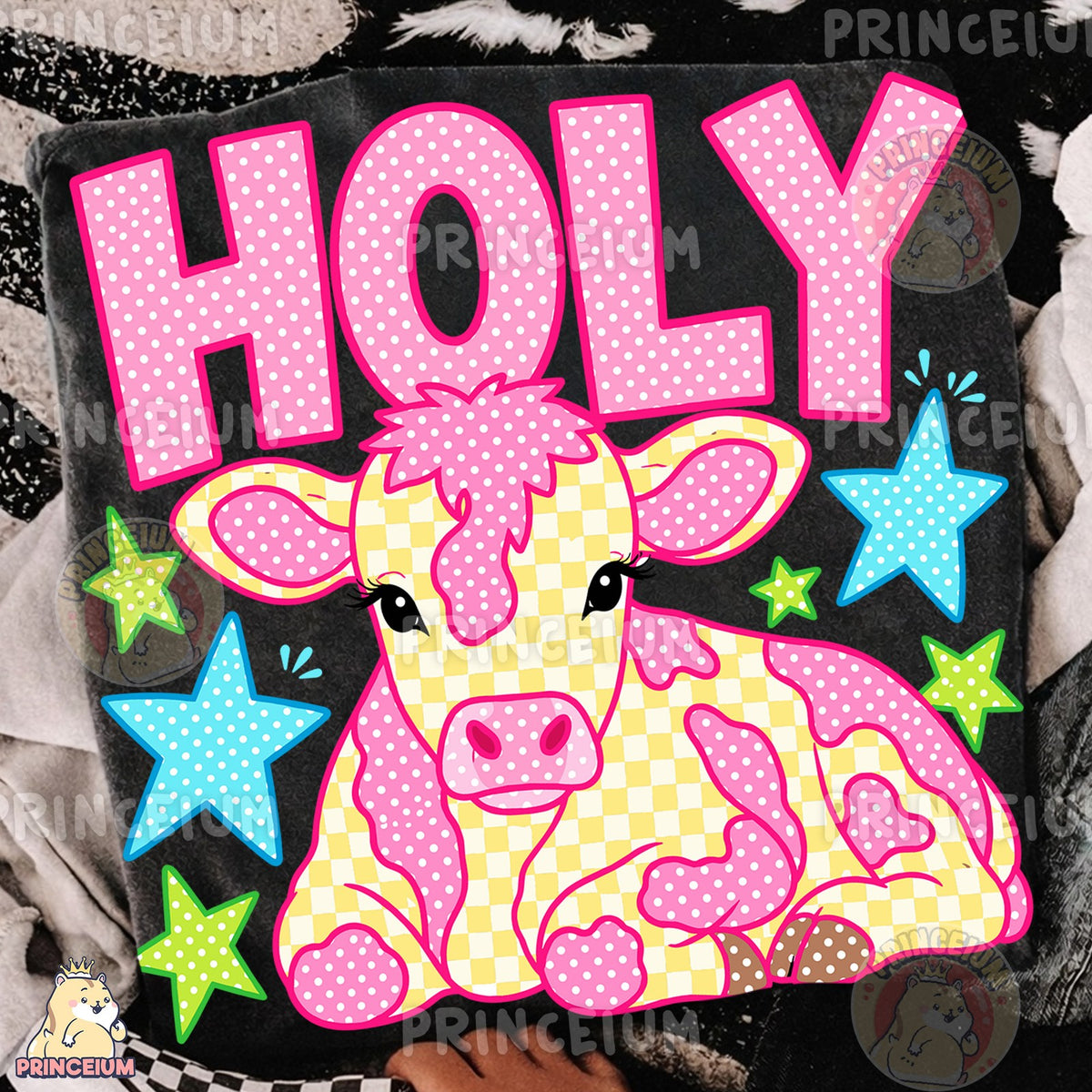 Holy Cow Checkered Cow