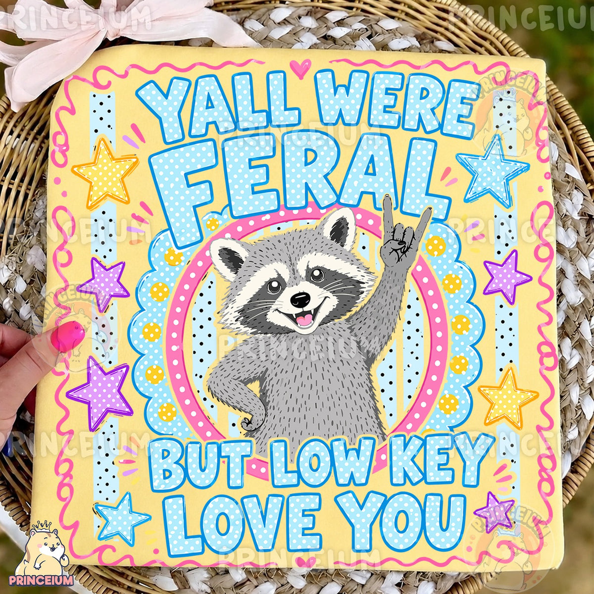Feral Raccoon Low Key Love You