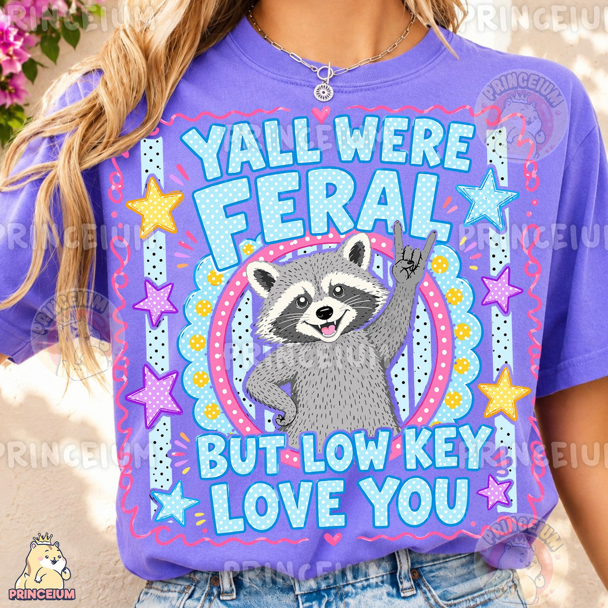 Feral Raccoon Low Key Love You