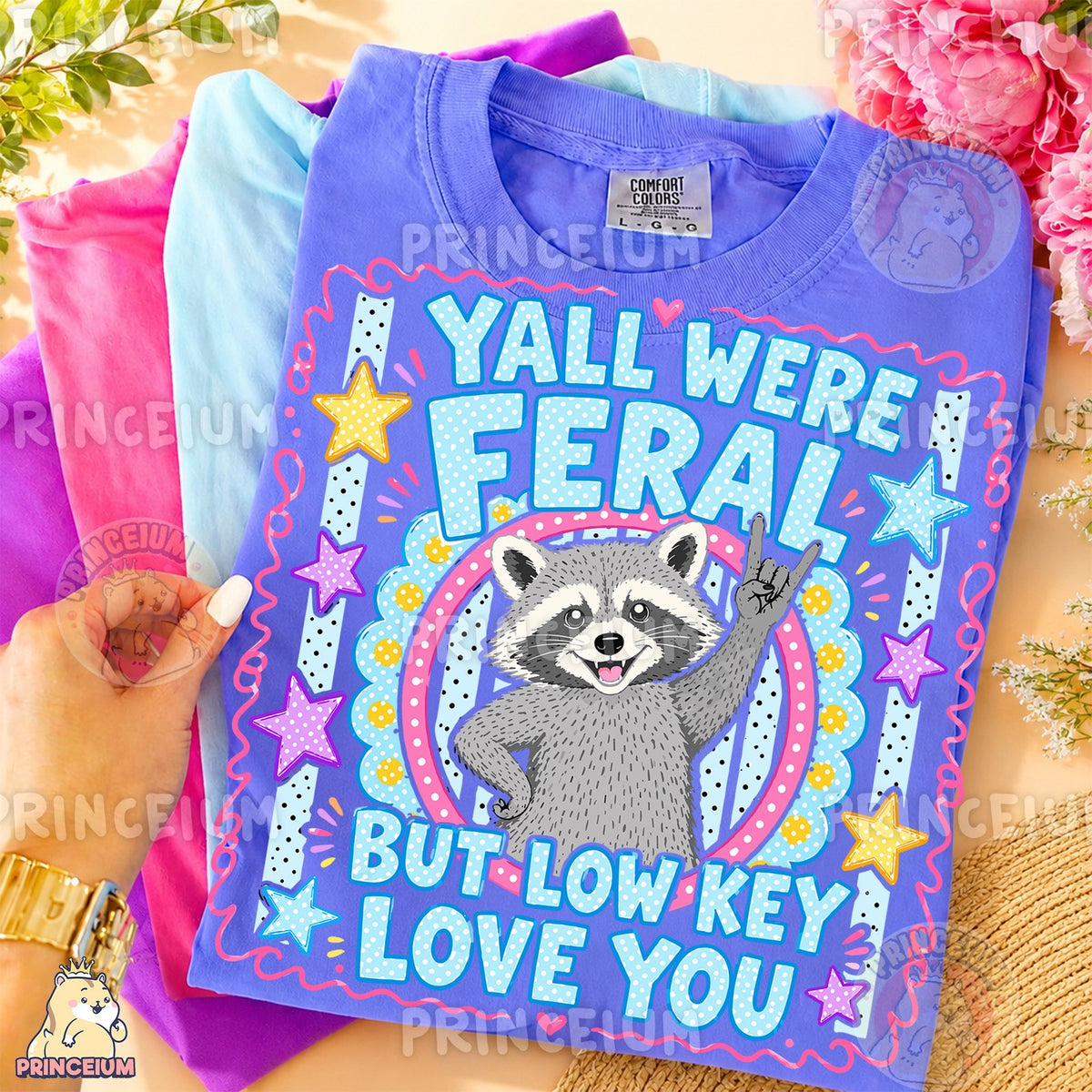 Feral Raccoon Low Key Love You