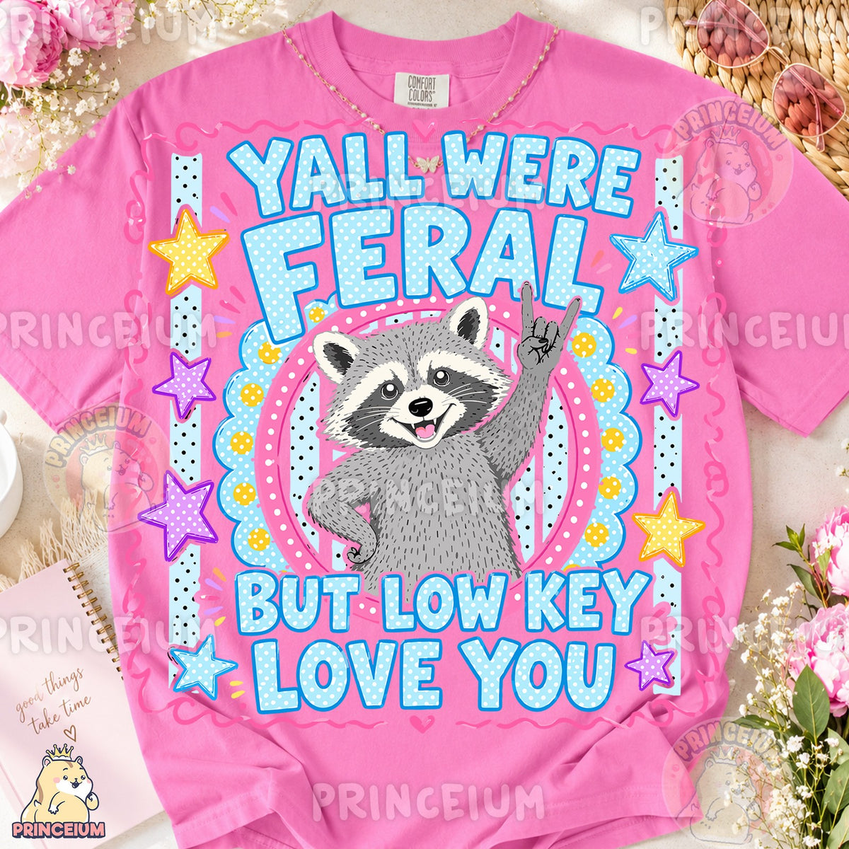 Feral Raccoon Low Key Love You