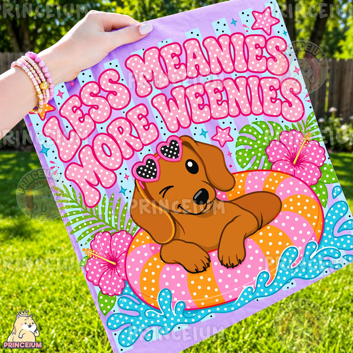 Less Meanies More Weenies Dachshund