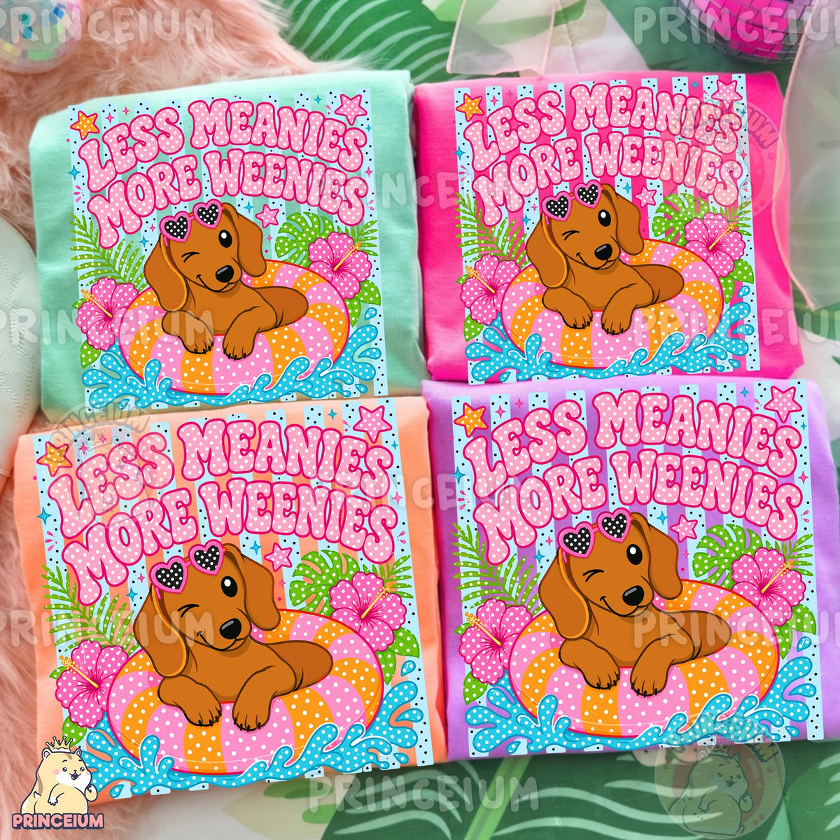 Less Meanies More Weenies Dachshund