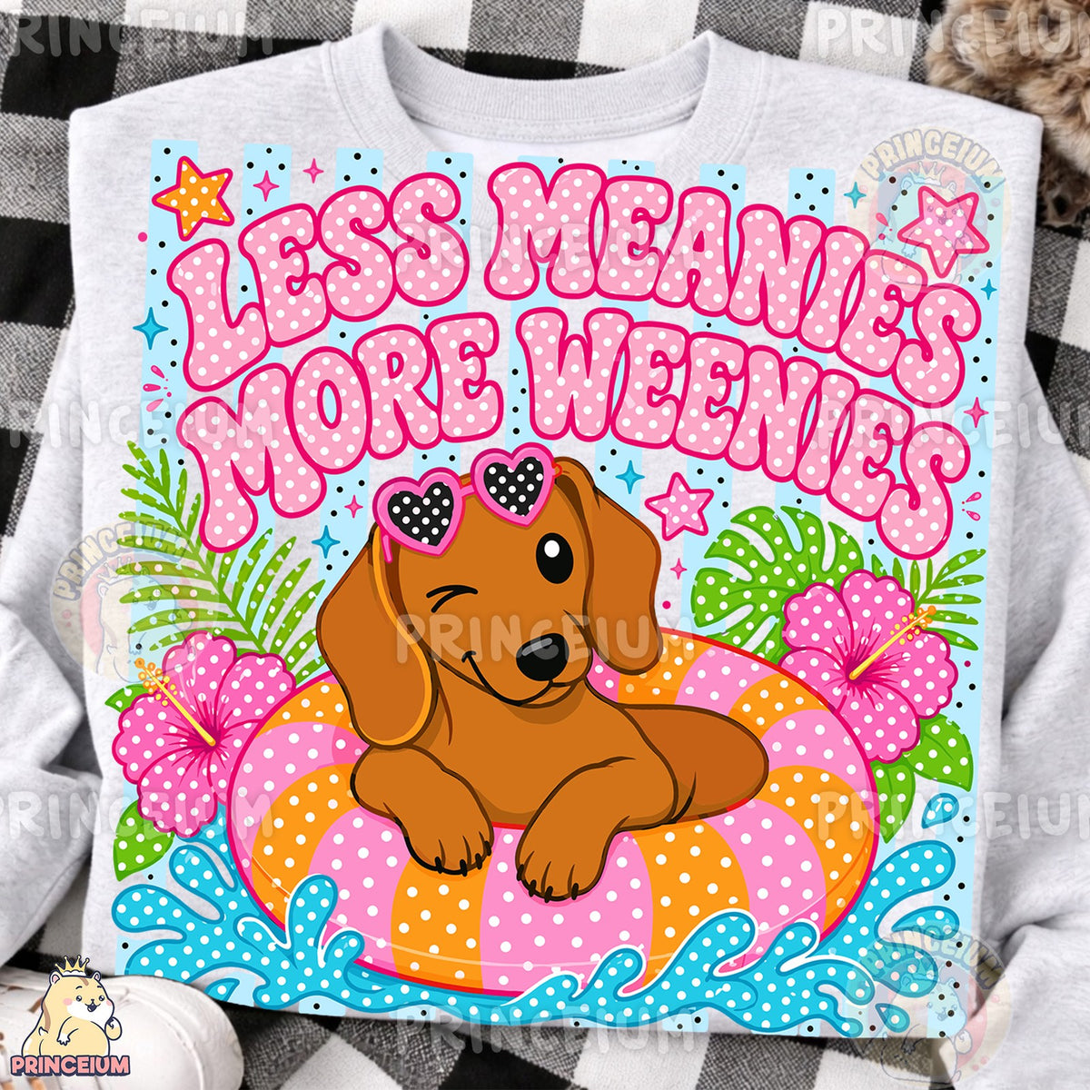 Less Meanies More Weenies Dachshund