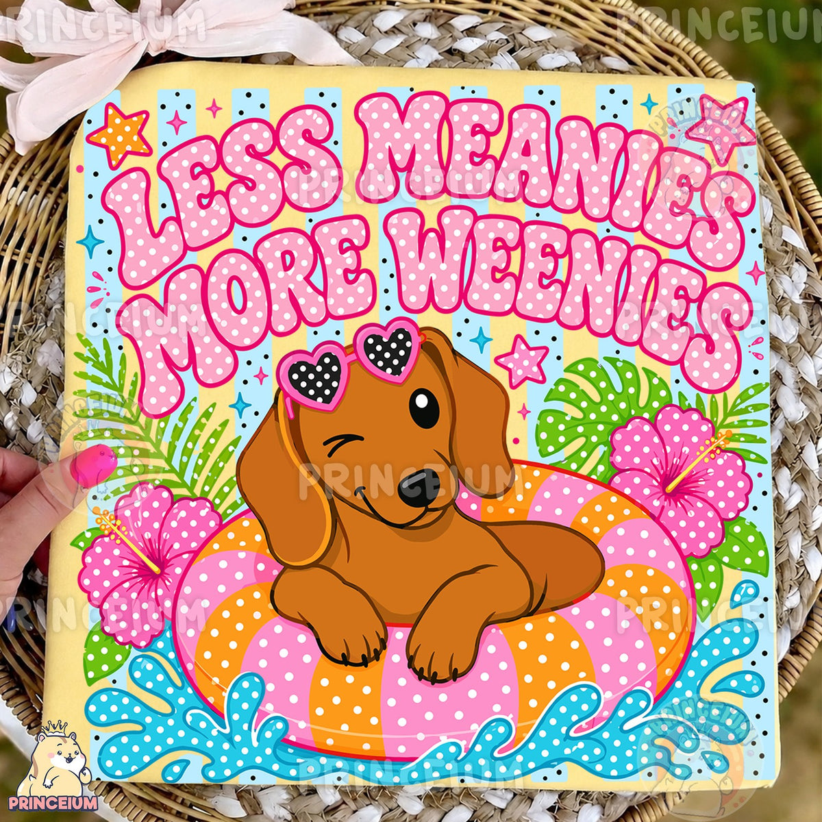 Less Meanies More Weenies Dachshund