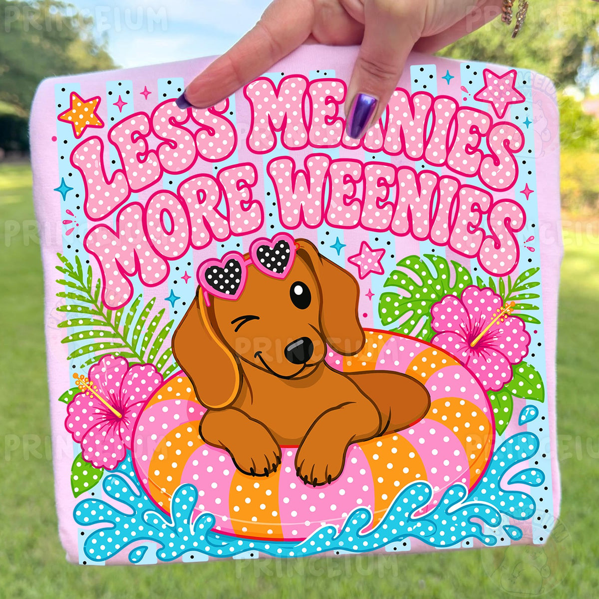 Less Meanies More Weenies Dachshund