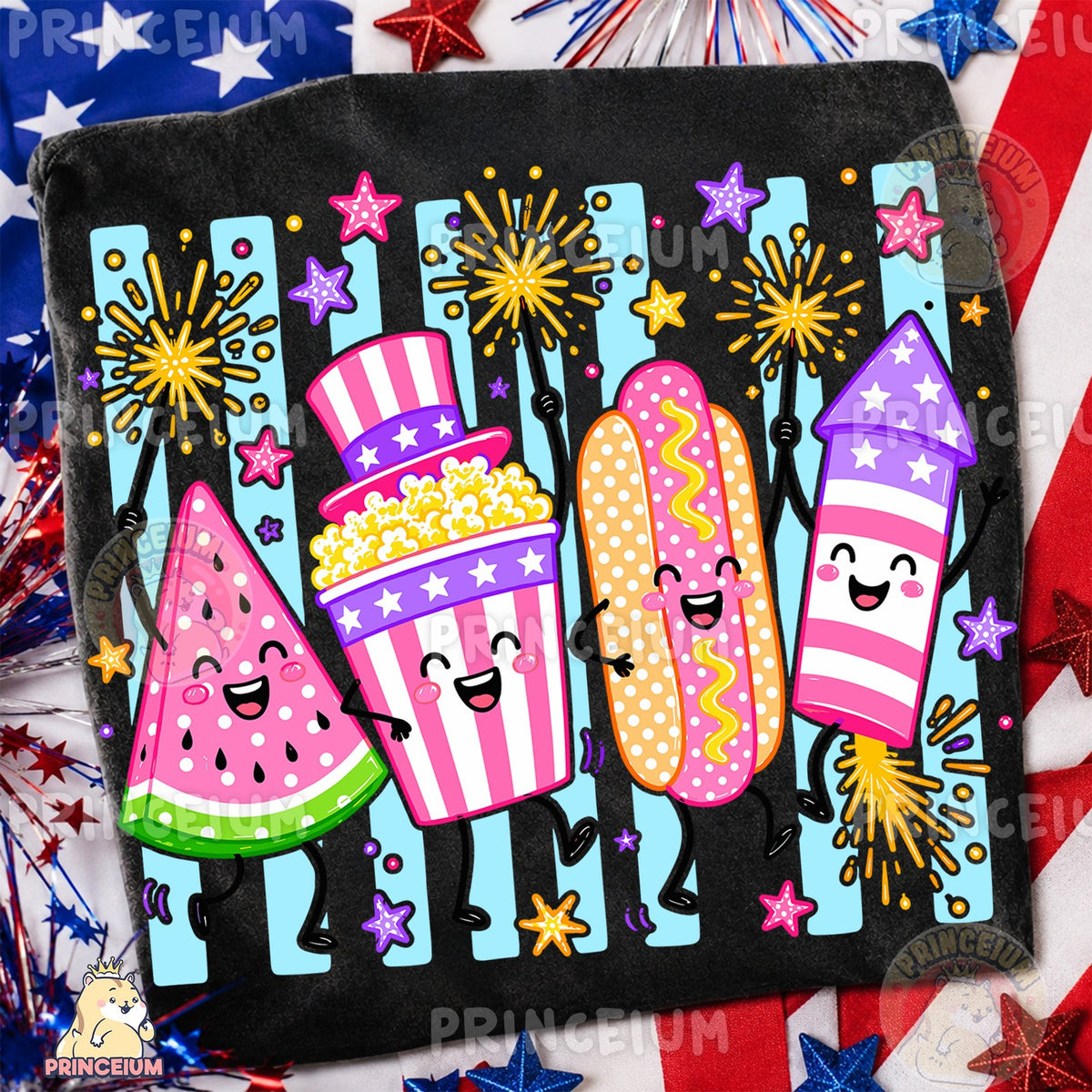 Patriotic Summer Snack Friends