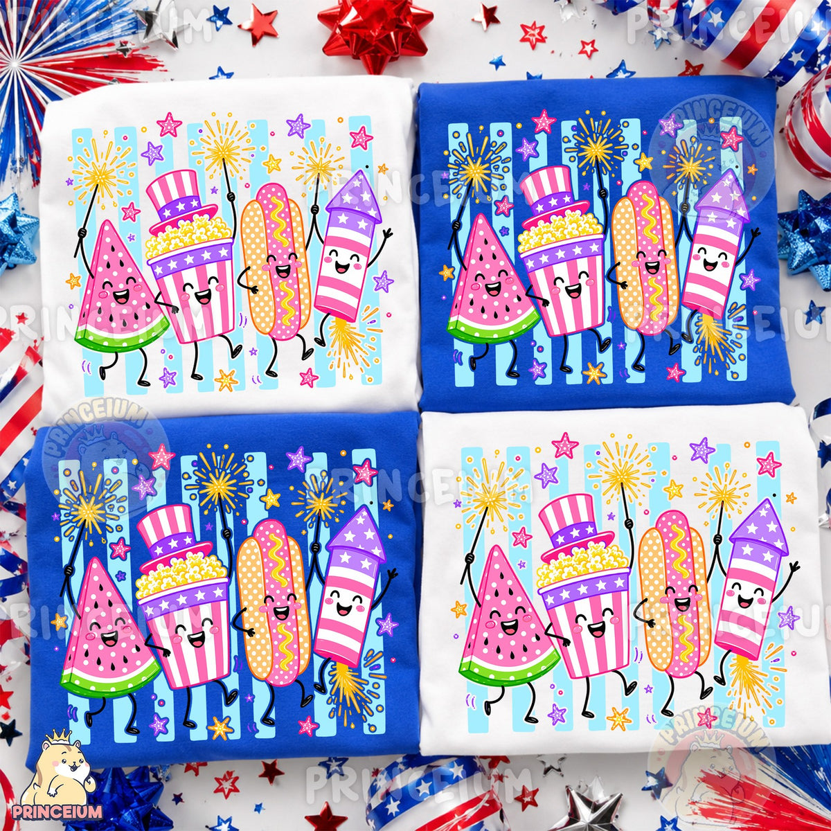 Patriotic Summer Snack Friends