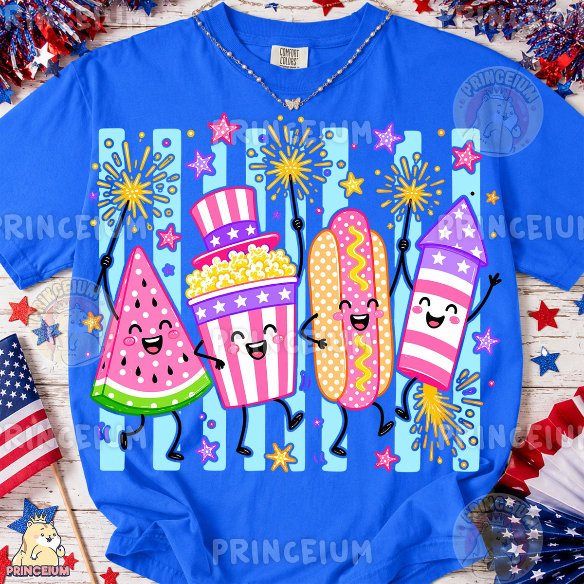 Patriotic Summer Snack Friends