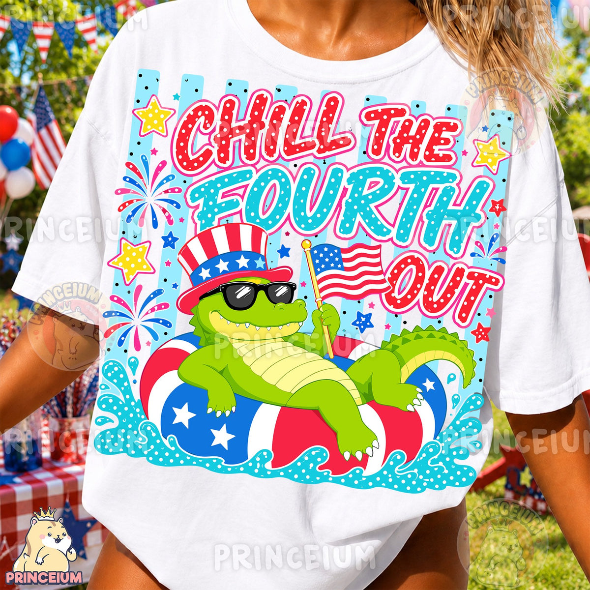Chill the Fourth Out Alligator