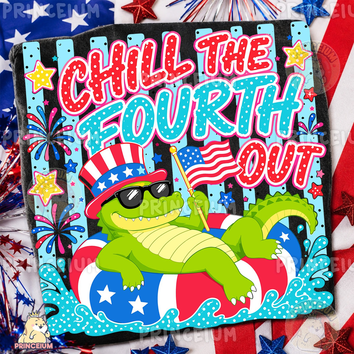 Chill the Fourth Out Alligator