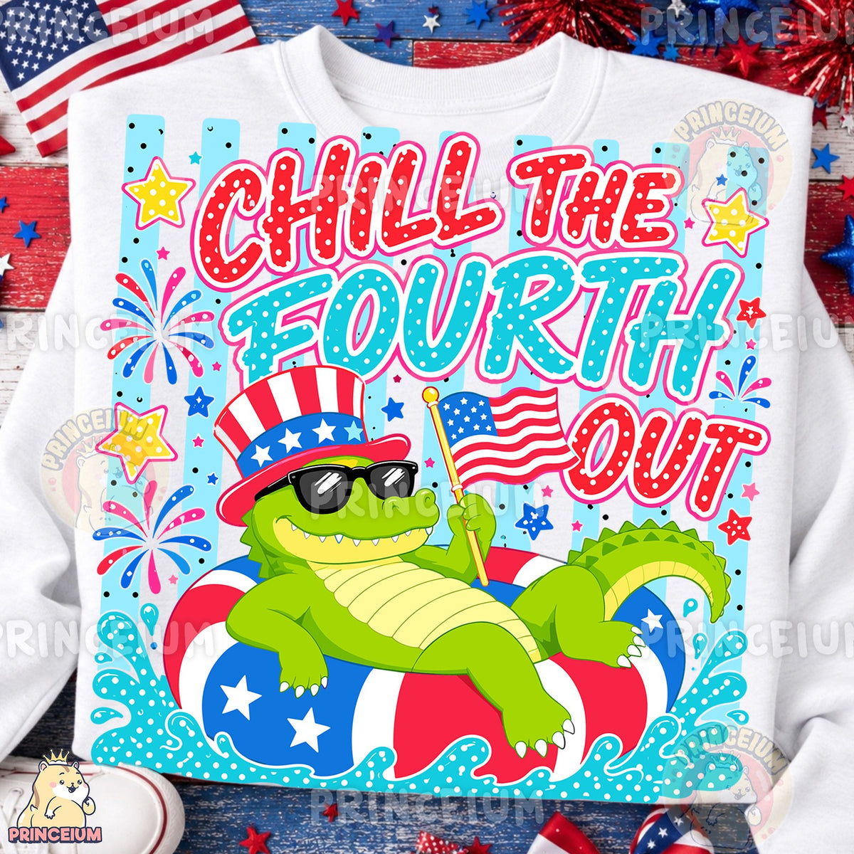 Chill the Fourth Out Alligator