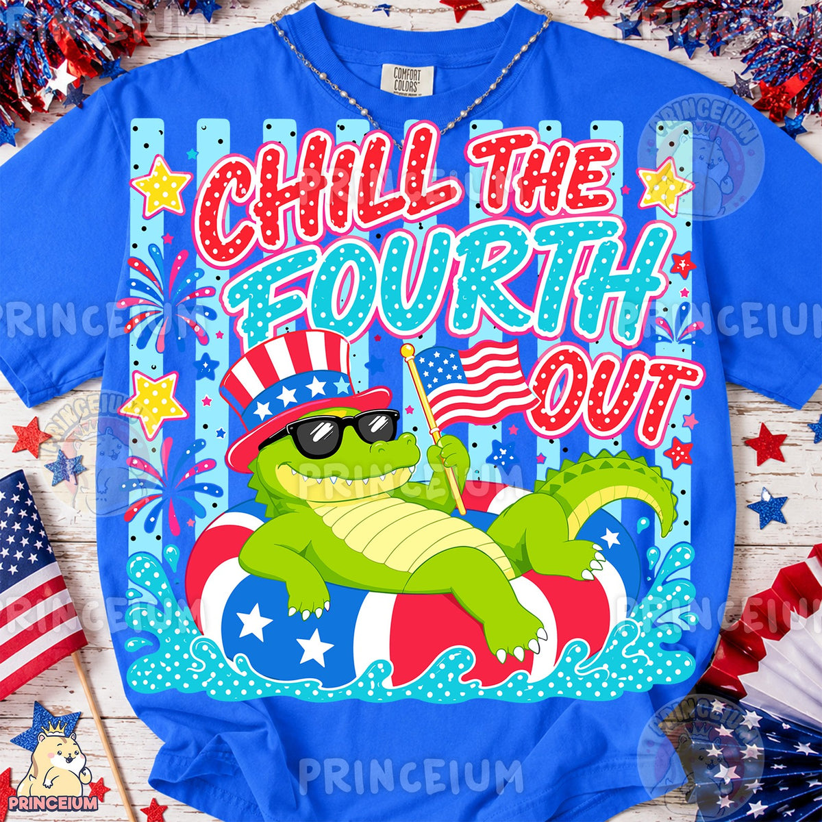 Chill the Fourth Out Alligator