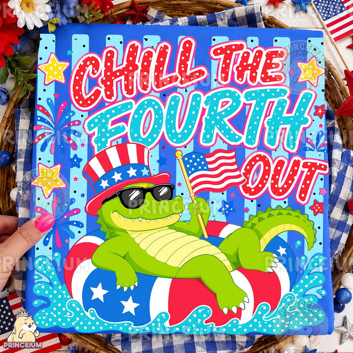 Chill the Fourth Out Alligator