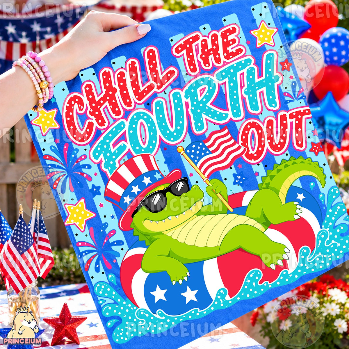 Chill the Fourth Out Alligator