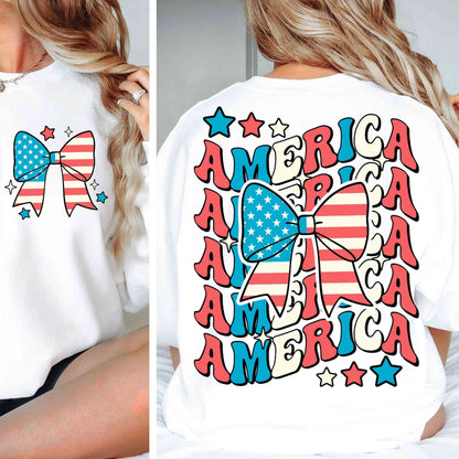 American Girly Social Club, Patriotic Shirt Png, Fourth of July, America Flag Png, Memorial Day Sublimation