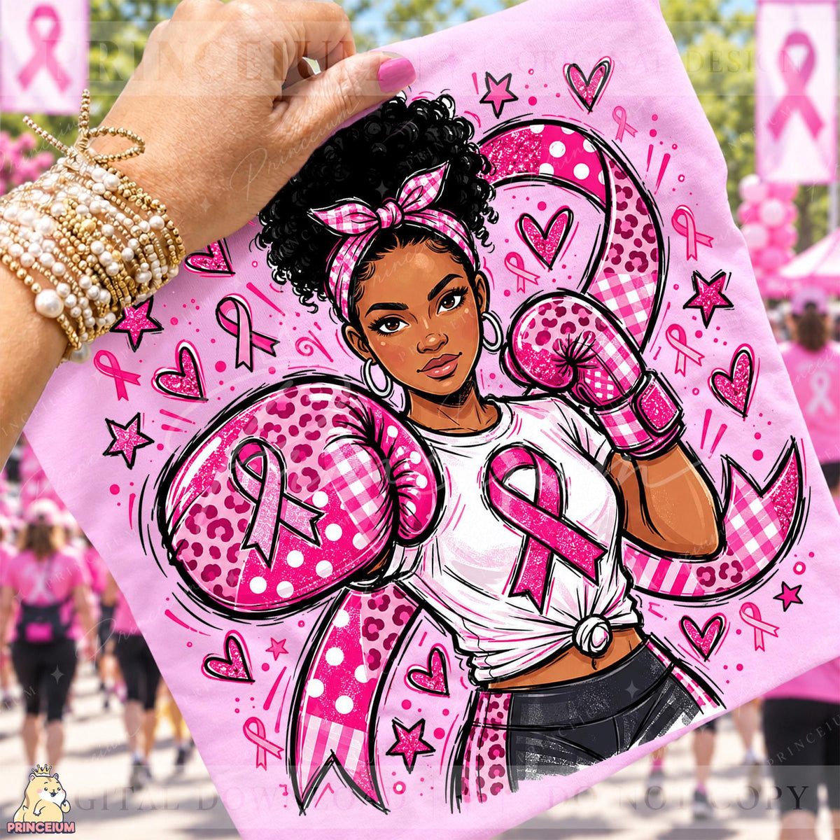 30+ Breast Cancer Awareness PNG Mega Bundle Pink Ribbon Ghost Bow & Football Designs