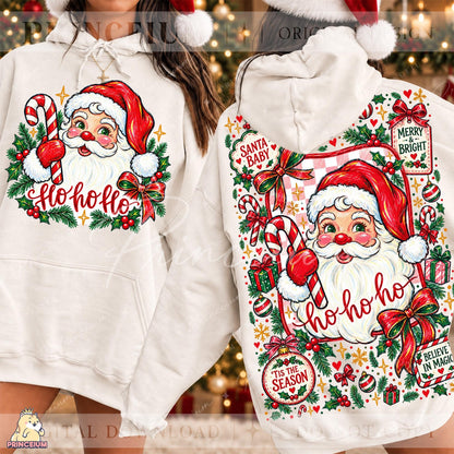 Merry Christmas PNG Bundle  Festive Holiday Designs | Instant Digital Download