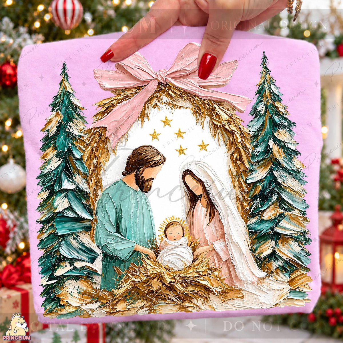 Christmas PNG Bundle Vintage Santa Nativity & Festive Holiday Designs