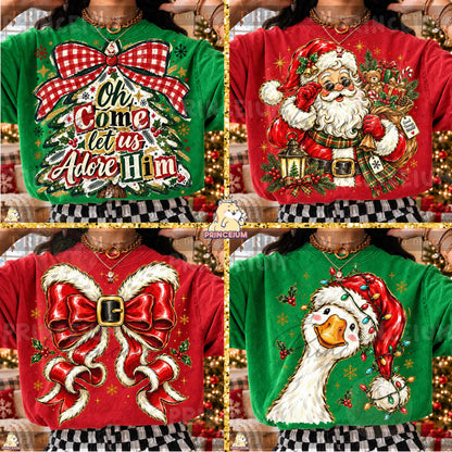 Merry Christmas PNG Bundle  Festive Holiday Designs | Instant Digital Download