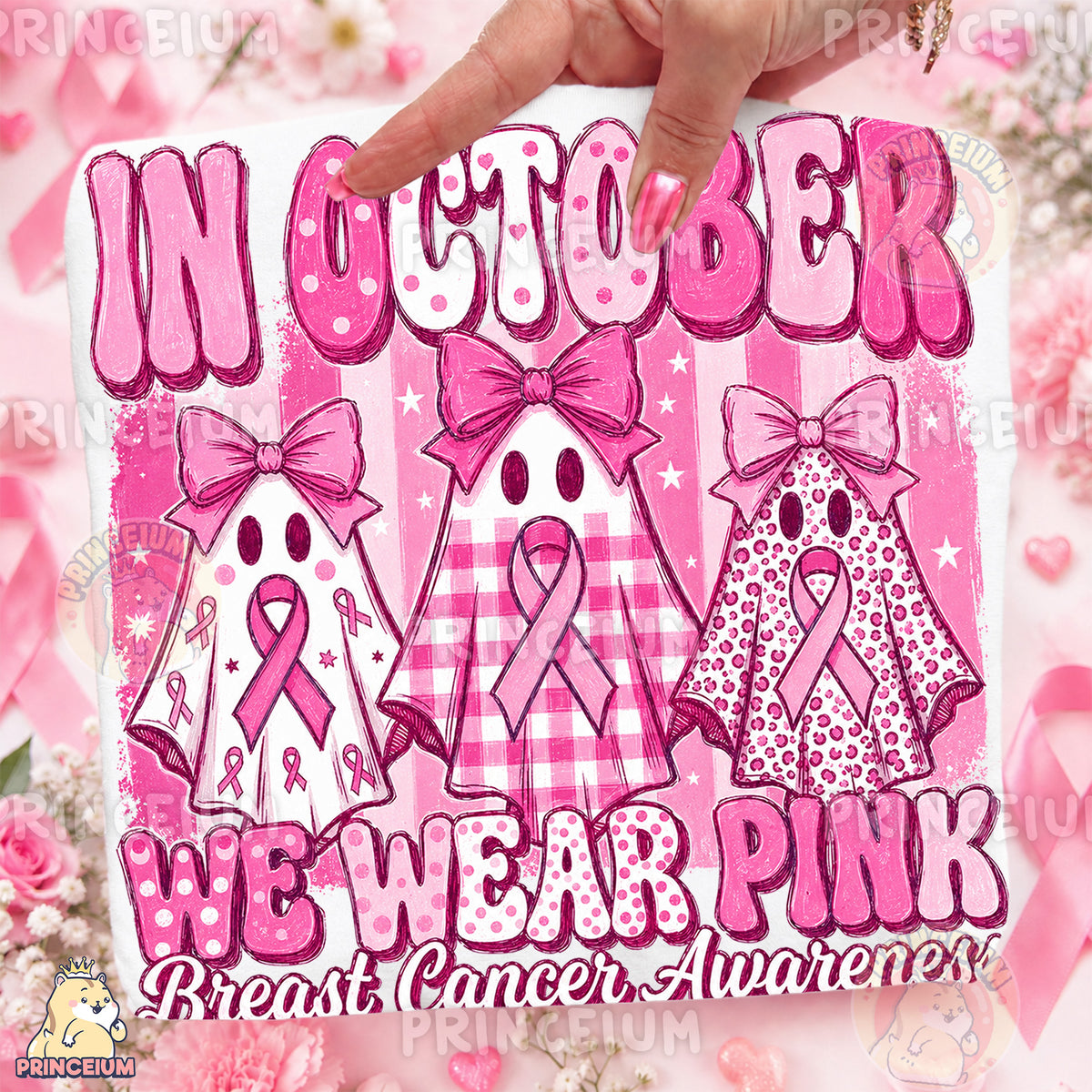 Breast Cancer Awareness PNG Bundle 30+ Pink Ribbon Designs | Digital Download