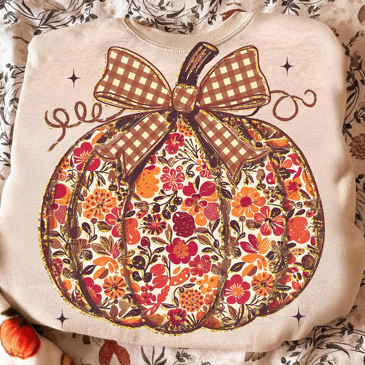 Fall Autumn PNG Bundle Pumpkins Bows & Western Seasonal Designs