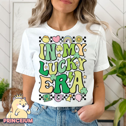 In My Lucky Era Svg, St Patrick Day Svg, Shamrock Png, Clover St Patrick Day, Lucky Png, Lucky Charms Digital Download Files