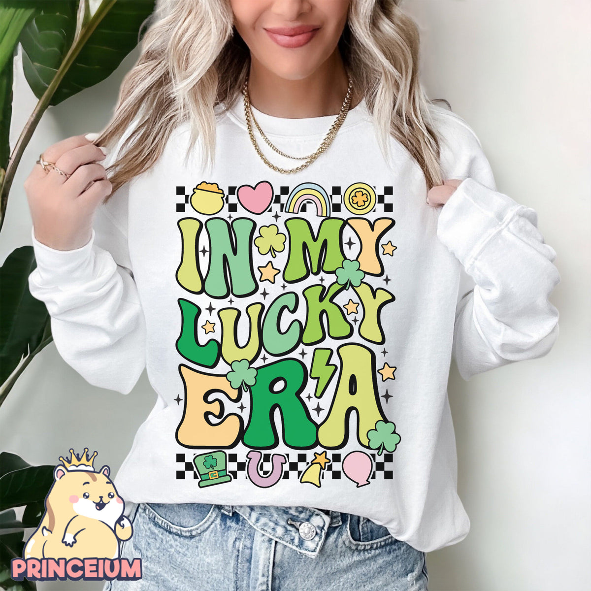 In My Lucky Era Svg, St Patrick Day Svg, Shamrock Png, Clover St Patrick Day, Lucky Png, Lucky Charms Digital Download Files