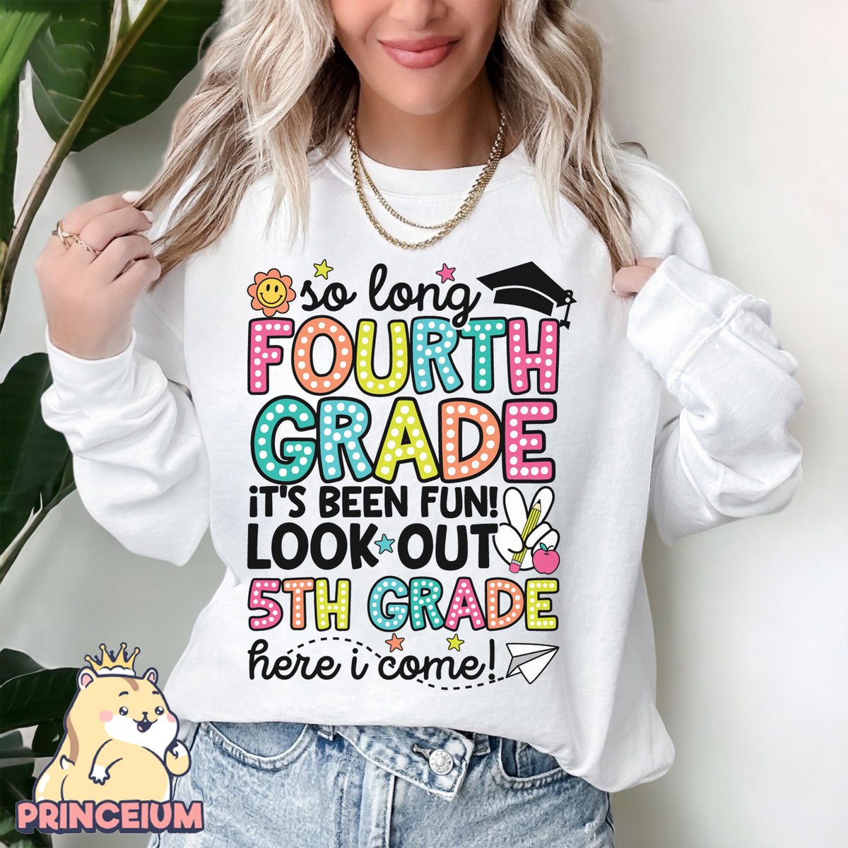 So Long, 4th Grade It’s been fun. Look out! 5th Grade Here I come, Last Day of School Png, End of the Year Teacher Summer Png, Sublimation Designs Digital