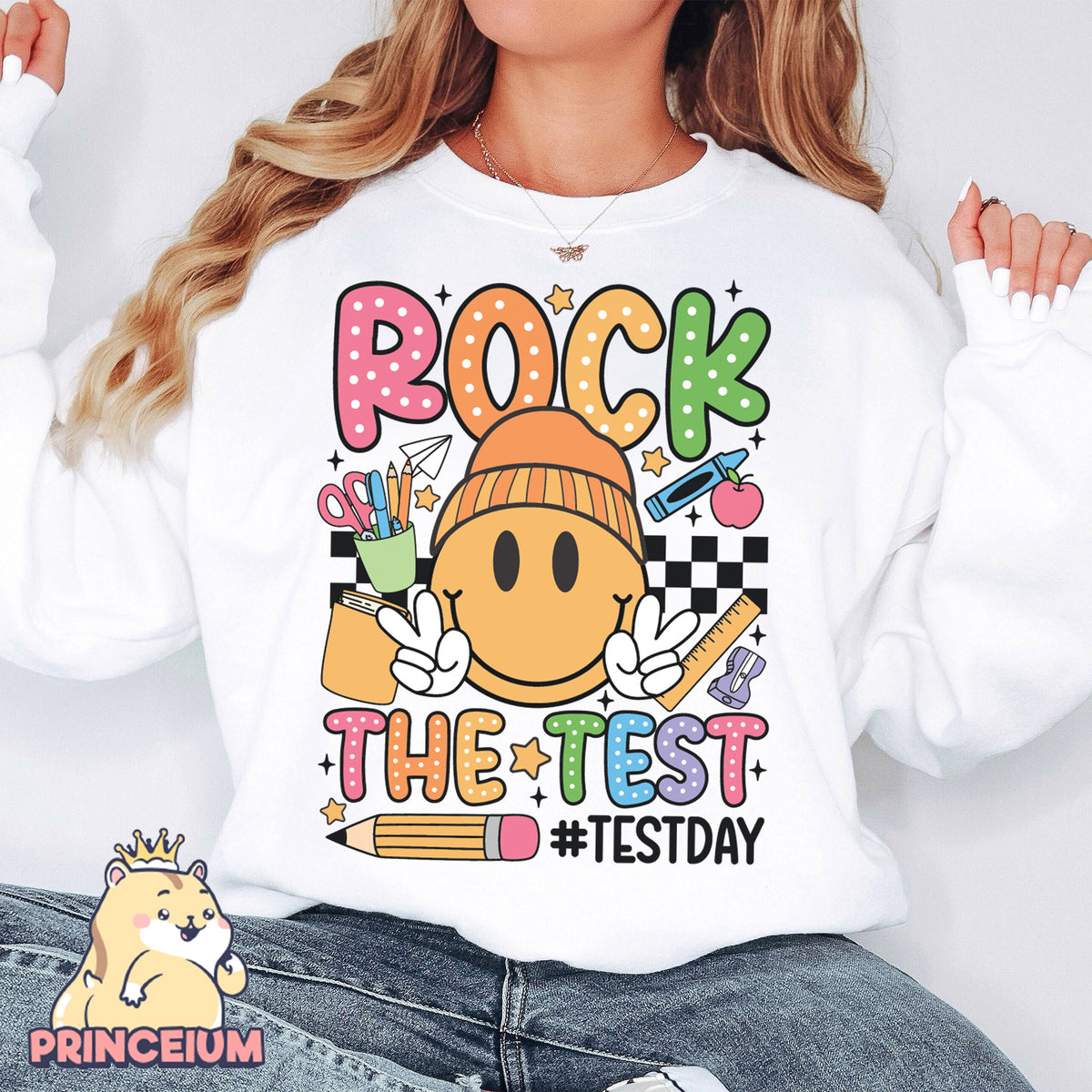 Rock the Test Png, Rock The Test Png, Teacher Quotes, Groovy Test Day