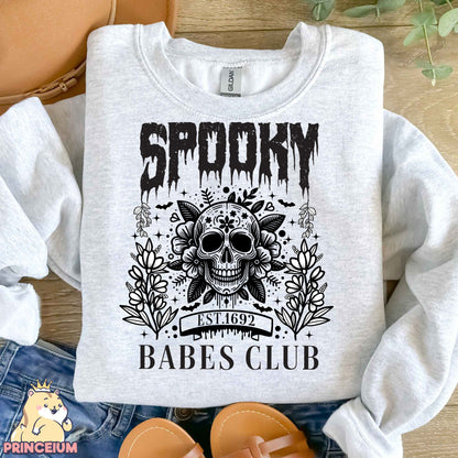 Spooky Babes Png, Spooky Season Png, Retro Halloween Png, Spooky Png, Halloween Shirt Png, Salem Png, Sublimation Designs Digital Downloads