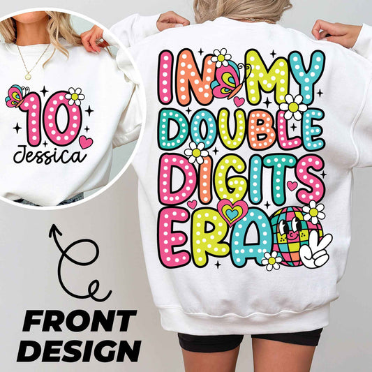 In My Double Digits Era PNG, Double Digits Era Png, Ten Birthday Png, Double Digits, Birthday Boy Girls, 10th Birthday PNG,