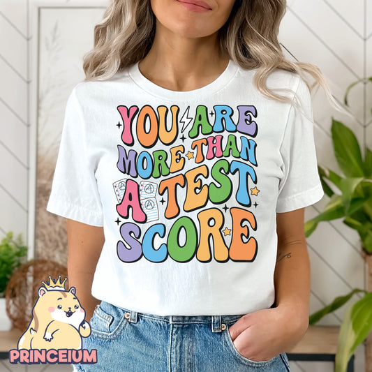 You Are More Than Test Score Png, Rock The Test Png, Teacher Quotes, Groovy Test Day