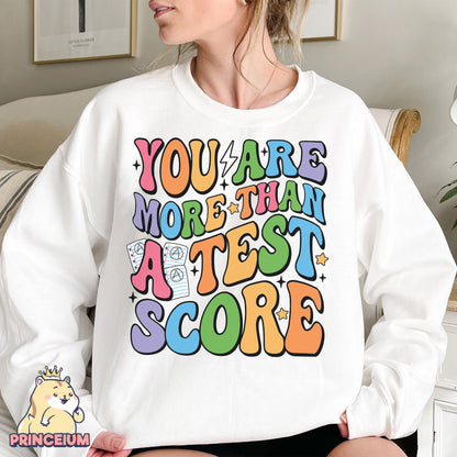 You Are More Than Test Score Png, Rock The Test Png, Teacher Quotes, Groovy Test Day