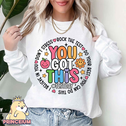 You got this, Rock the Test Png, Rock The Test Png, Teacher Quotes, Groovy Test Day